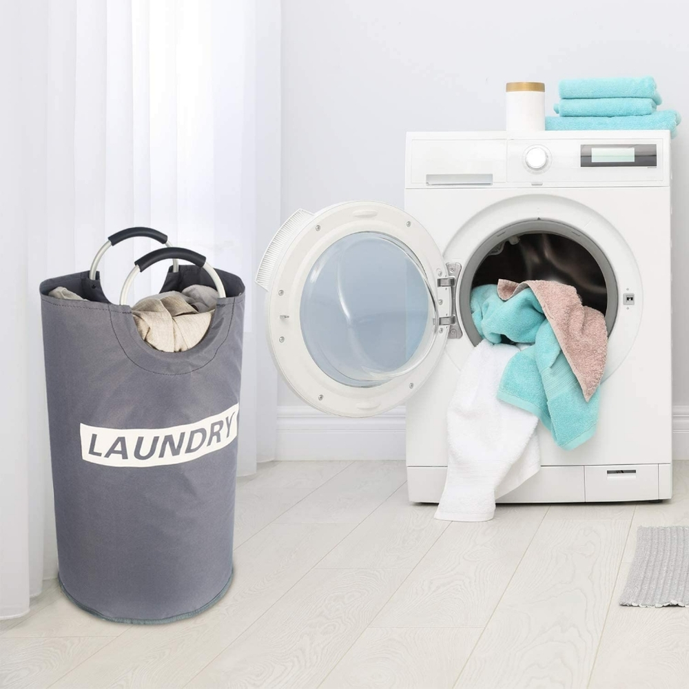 Large Collapsible Laundry Tote Basket